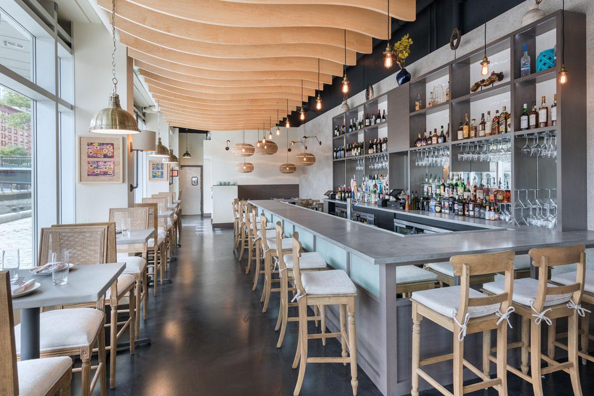 Quay Bar Restaurant Providence RI Architecture Interiors